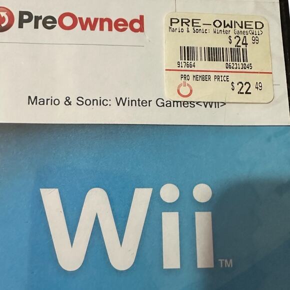 Mario & Sonic at the Winter Olympic Games - Nintendo Wii Untested - Picture 3 of 6